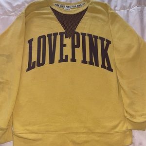 Trendy Yellow PINK Sweater